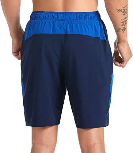 Nike 9" Contend Volley Shorts Midnight Navy/Royal, 4X-Large2