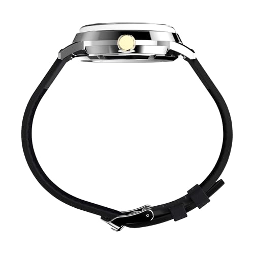 Image of TIMEX Marlin Black Round Dial Mechanical Automatic Men Watch - TWEG26711