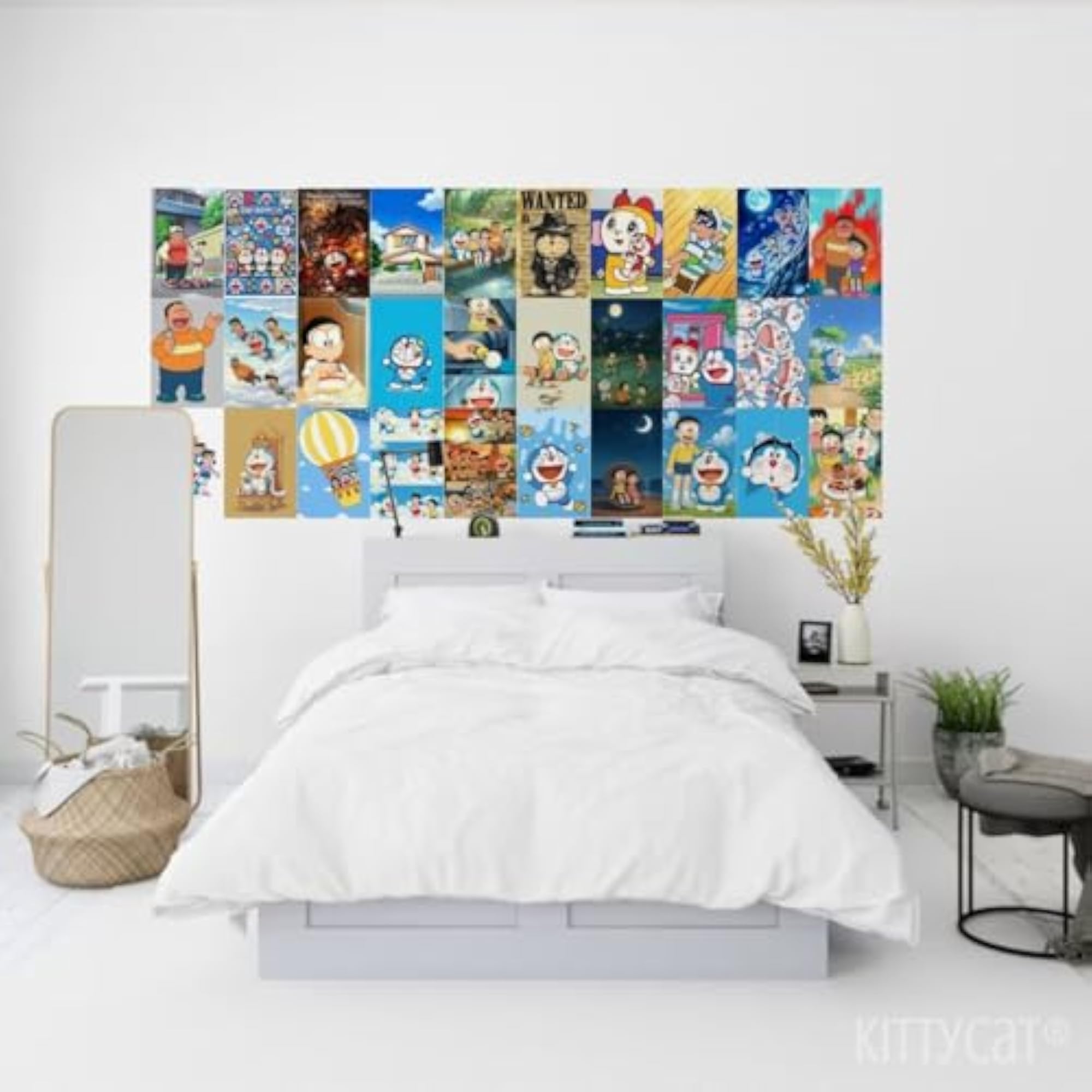 Doraemon Aesthetic Wall Collage Kit, Set of 30