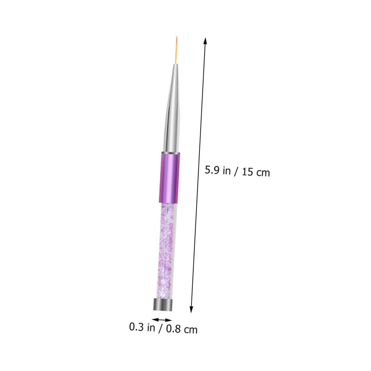Healeved 12pezzi Per Nail Art Penne Liner Per Unghie e Maneggevoli Per Decorazioni Unghie Design Chic e Facile