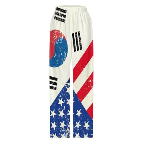 USA And Korean FlagChildren's Casual Pajamas150CM3