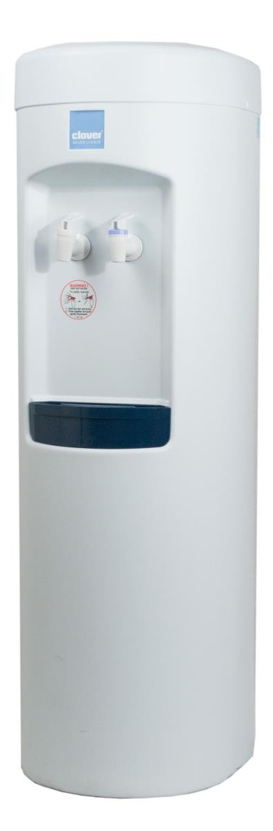 B7B Room Temp and Cold Bottleless Water Cooler with Conversion kit, White