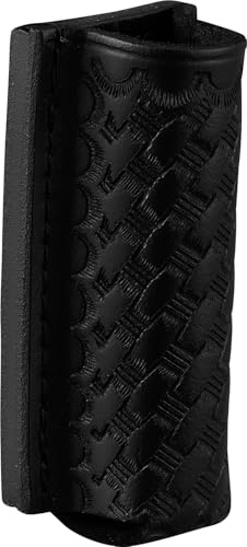 Cuir noir de qualité supérieure pour le support de lampe de poche Shield Wallets Strion