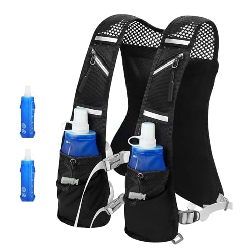 Gilet hydratation running homme femme résolvant la soif en trail