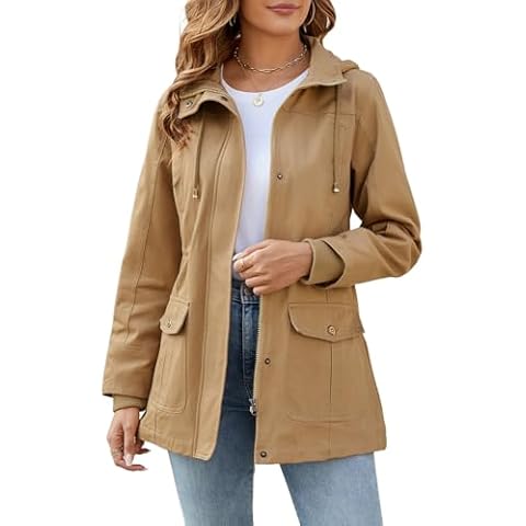 Veste Tuopuda Femme Printemps Kaki Cover