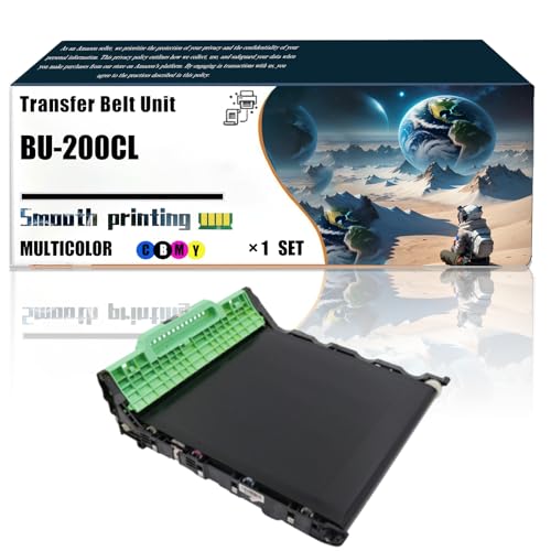 Replacement Parts Transfer Belt Unit BU-200CL Compatible with Brother MFC-9010CN MFC-9120CN MFC-9125CN MFC-9320CW MFC-9325CW Printers, Contains Chip and Clear Printing (1 Set)