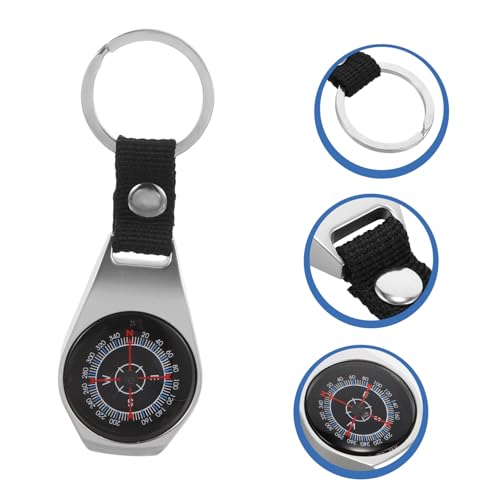 Brújulas compactas llavero Toyvian 2 piezas para camping miniatura 5