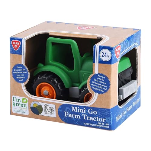 Play Jouet Ă base de tracteur biologique durable pour les enfants