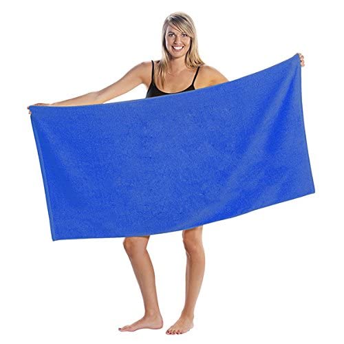 Amazon.com: TowelSoft 100% Cotton Loop Terry Beach Towel 30 inch x