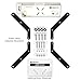 Mount-It! VESA Mount Adapter Kit | TV Wall Mount Bracket Adapter Converts 200x200 mm Patterns to 300x300 and 400x400 mm | Fits Most 32 Inch to 55 Inch TVs | Hardware Included