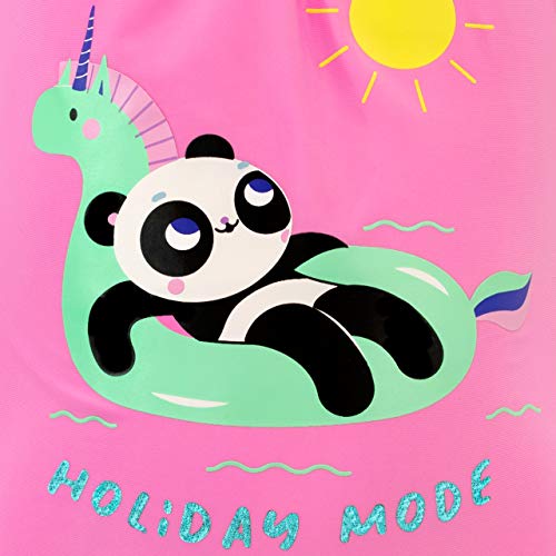 Girls' Panda Swimsuit2