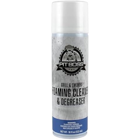 PIT BOSS Grill and Smoker Foaming Cleaner Degreaser 18 oz Eco-Friendly and Fast-Acting Cover