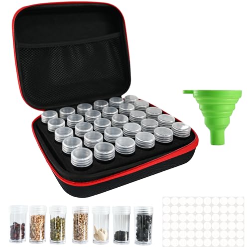 Smaxcn 30 Slots Saatgut Aufbewahrungsbox,Robuste Samen Organizer Aufbewahrungsbox mit...