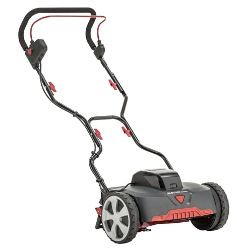 AL-KO Cortacésped helicoidal inalámbrico Razor Cut 38.6 Li HM Comfort, Ancho de Corte 38 cm, tecnología de Corte sin Contacto, para Superficies comprendidas Entre 50 y 150 m², batería y Cargador no