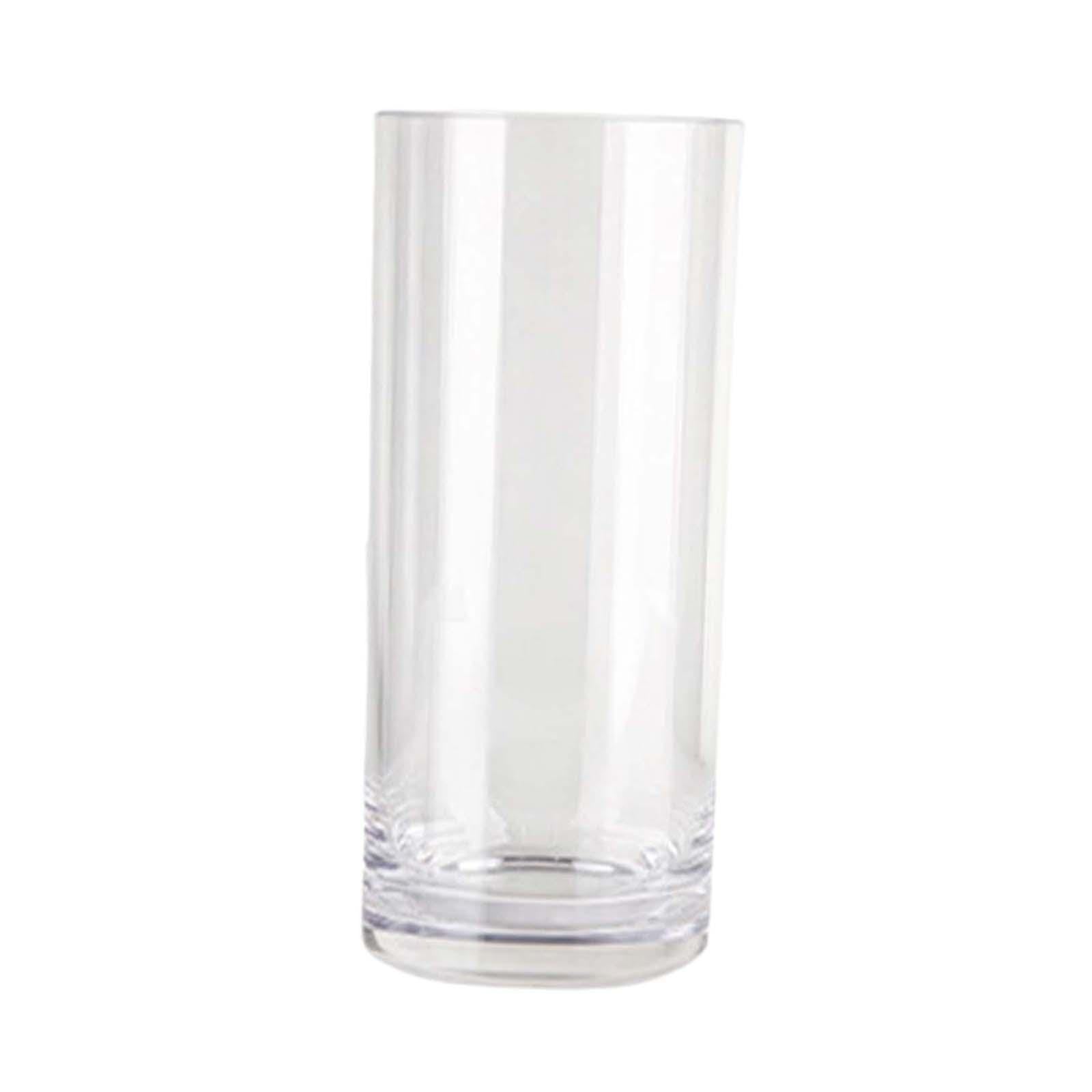 QIXCXAZ Resilient Tall Flower Vase Clear Acrylic Cylinder Charming Holder For Indoor Plant Centerpieces Is Focal For Entryway Tall Flower Vase Clear Bouquet