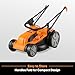 LawnMaster MEB1216K Electric Lawn Mower 16-Inch 12AMP