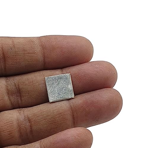 Sahiba-Gems-Unisex-Adult-Handcrafted-Solid-Silver-Square-Piece-SilverChandi-Ka-Tukra-Chokor-Gift-To-Your-Beloved-One-Small-Size-1X1-Centimetre-Set-Of-4-Pieces