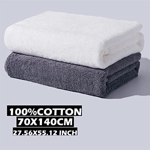 Serviette de bain super absorbante ensemble coton doux 70x140cm - 3