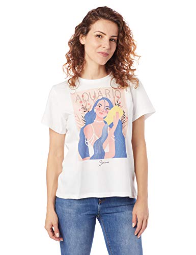 Sommer Camiseta Signos feminino, U, Aquário