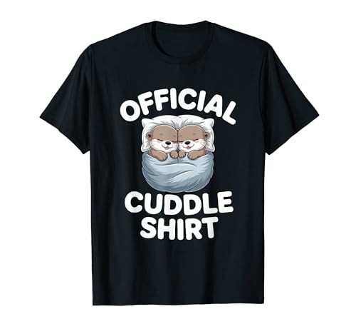 ���킢���J���E�\�J�b�v���̐S�n�悢�������i Cute Otter Couple Cozy Official Cuddle T�V���c