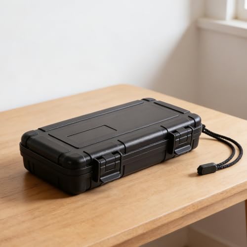 Humidor portátil para 5 cigarros estanco y resistente a golpes 5