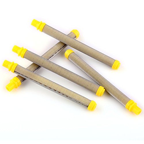 5-Pack Sr. Denoff Replacement Wagner Fine Mesh Airless Spray Gun Filters 100 Mesh Replacement Following Wagner Filter 89324 0089324 0154675 154675 0516732 by Sr.Denoff