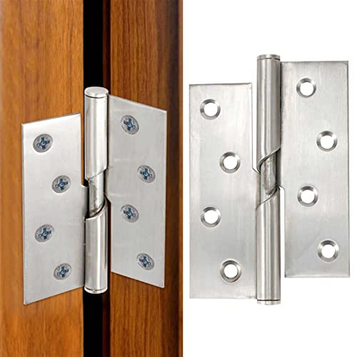 Charnière drapeau inox pour stopper définitivement les grincements de vos portes de chambre - 5