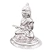 Om Pooja Shop Annapurna MATA Pure Silver Idol (2 inches) & 25 Grams 925 Sterling Silver Murti for Worship