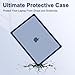 MOSISO Compatible with MacBook Pro 13 inch Case M2 2025-2016 A2338 M1 A2251 A2289 A2159 A1989 A1708 A1706, Anti-Cracking Heavy Duty Plastic TPU Bumper Hard Case&Keyboard Skin&Screen Film, Haze Blue