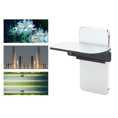 Espejo de cámara para smartphone con clip ajustable compatible con Android e iOS 6