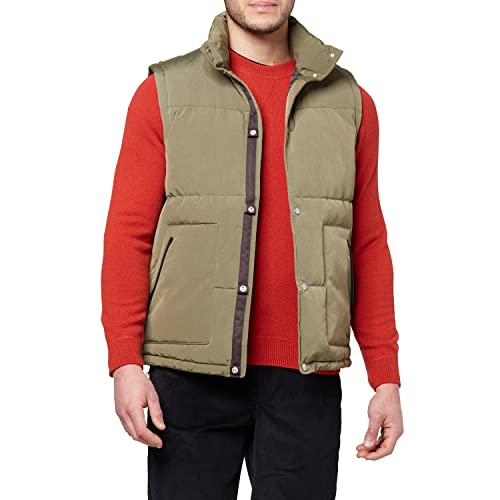 PS Paul Smith MENS GILET, MILITARY GREEN, Large