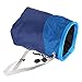 RiToEasysports Large Capacity Drawstring Sealing, with Side Storage Ring for Rock Brushes, Suits Both Indoor Or Outdoor Activities for Mountaineering Camping (Blue)