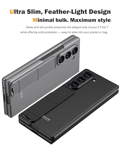 Coque Galaxy Z Fold 7 antichoc avec support pour vos appels mains libres - 3