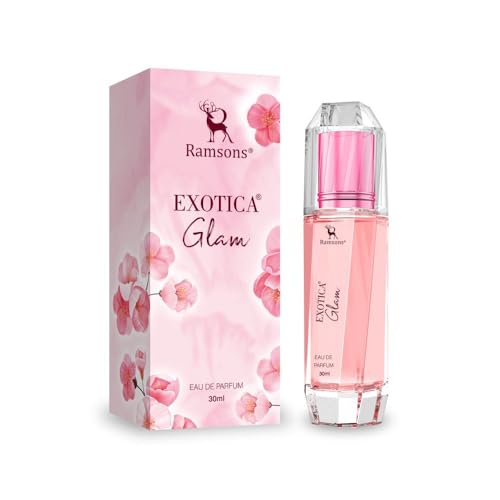 Image of Ramsons Exotica Glam Perfume for Women - 30ml | TN - Fruity, Plum, Citrus & Green | MN - Spicy, Honey, Herbal & Floral | BN - Musk, Amber, Vanilla & Woody