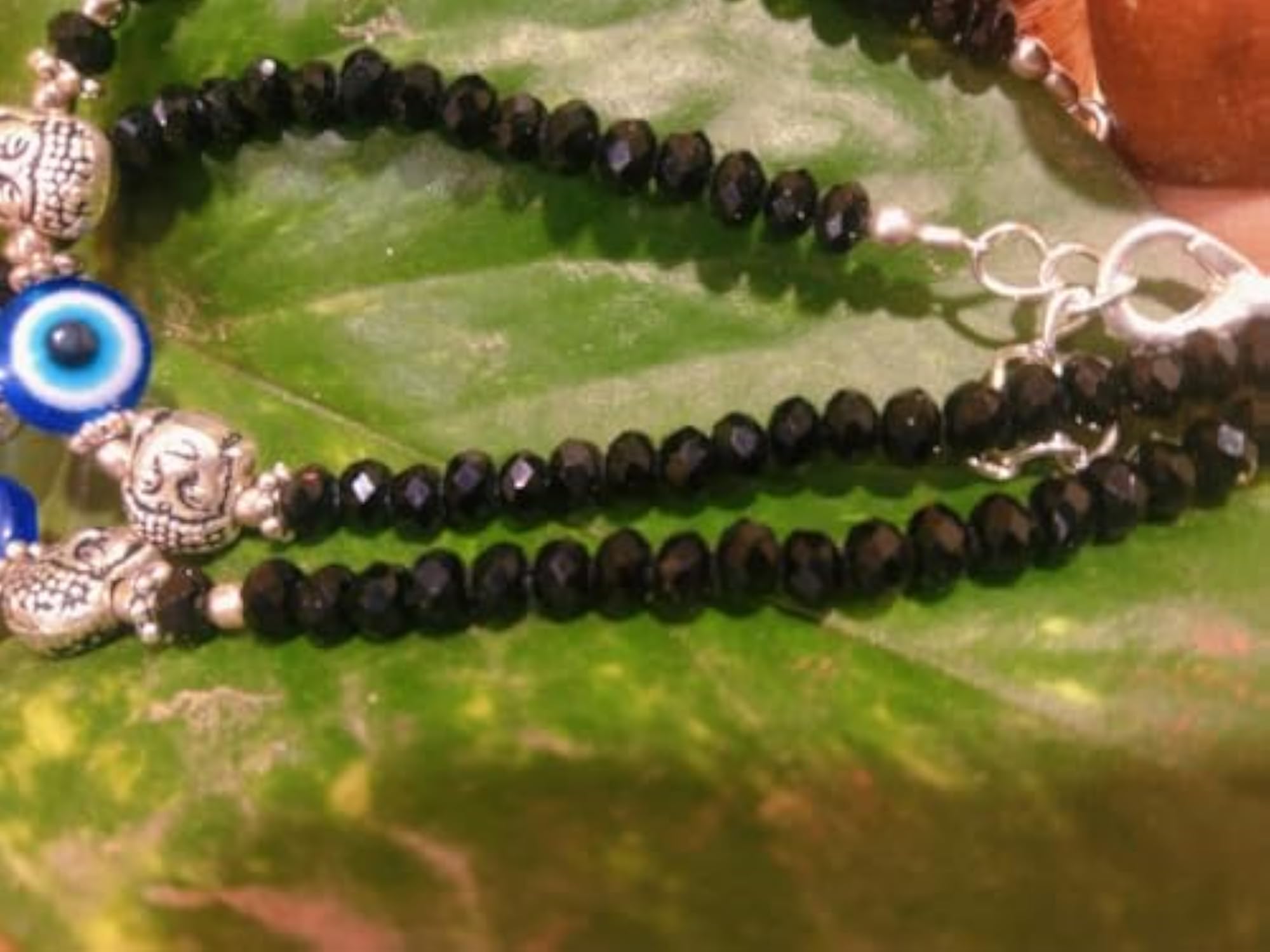 Nazar Battu Beads with Nazariya Charms & Buddha, Original Certified
