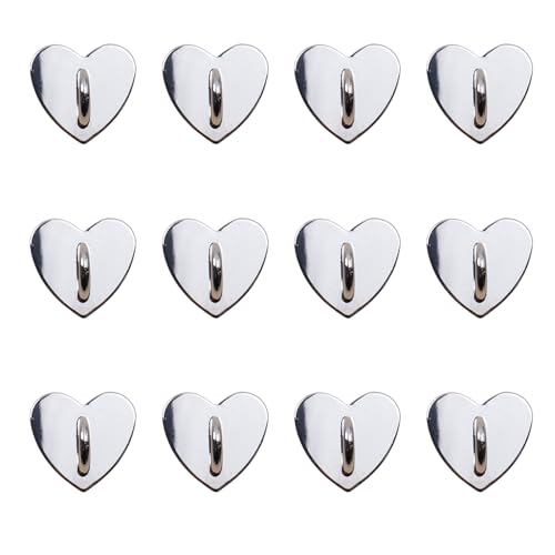Heart-Shaped DIY Adhesive Phone Charm Hooks