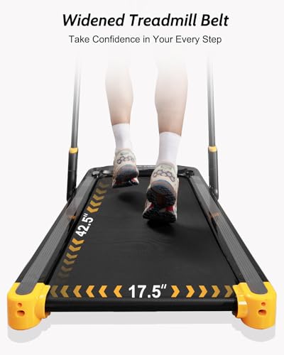 under desk treadmill 2 in 1 folding treadmill 25hp walking treadmill with 265lb weight capacity walking pad design electric foldable treadmill for home office