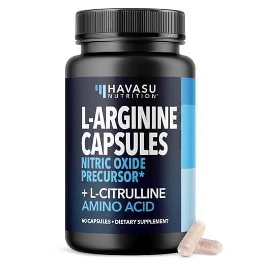 L Arginine L Citrulline Supplement Nitric Oxide Pills for Men | Stamina Endurance Performance for Workouts | L Arginine 500mg Nitrous Oxide Supplements for Men | 60 NO2 L-Arginine Plus Vegan Capsules