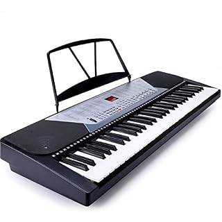 WKLIANGYUANPING Clavier de Piano Clavier numérique 61 clé Clavier de Piano Standard clé - Les Beatles, Paul McCartney, John Lennon, RIngo Starr, George Harrison