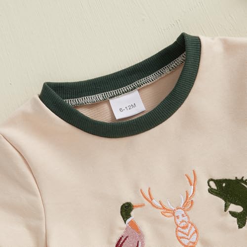 Toddler Baby Boy Summer Clothes Duck Print Short Sleeves T-Shirt Elastic Camouflage Shorts 2 Piece Outfit4