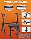 STRICH Klavierständer & Hocker-Set – Tragbarer, robuster Ständer für Digitalpianos mit 54–88 Tasten & höhenverstellbare Klavierbank, Schwarz