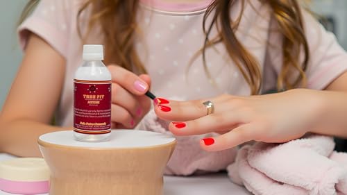 Image of Acetone | Nail Polish Remover | Cleaning Glass Remover | Remove Paint And Stuff Marks | Clear | Nail Colour Remover |Fast Drying, Versatile Use | (250 X 4= 1000 ML)