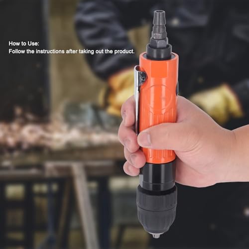 Taladro neumático 3/8 pulg 22000 RPM mango recto miniatura 3