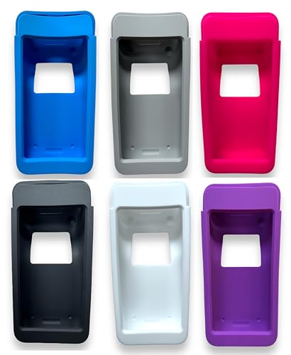 Évitez les pannes de terminal avec la coque silicone violette Pax PRO A920 version code-barres