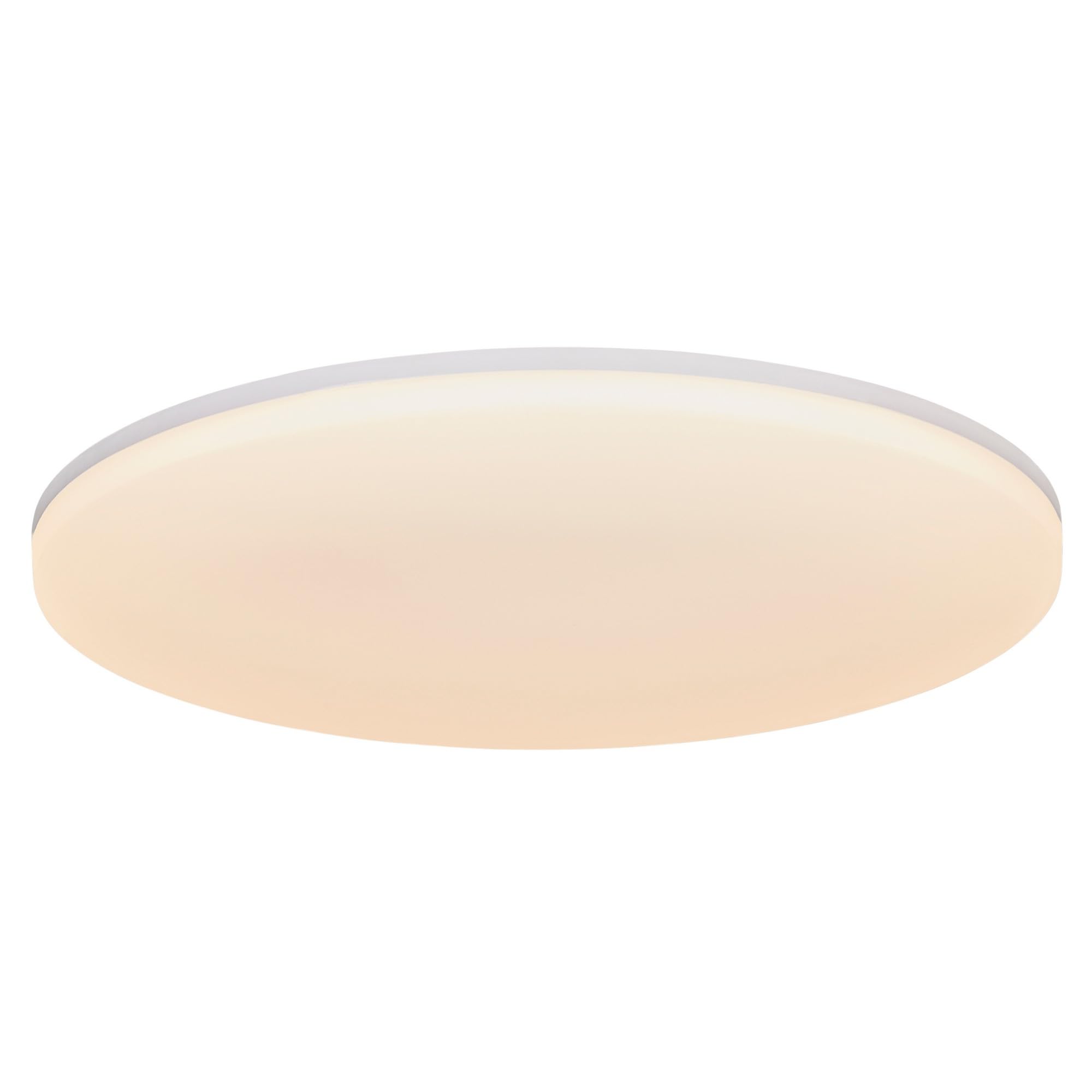 Nordlux Vic Ceiling Light White Plastic Hallway LED 3000k Mains 35cm