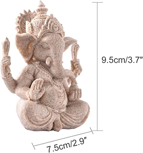 Estatua de Elefante en Piedra y Resina miniatura 5