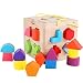 Lihgfw Baby Spielzeug Jungen Mädchen 0-15 Jahre alt Kinder Erleuchtung Frühaufbau Bausteine ​​Holzspielzeug (Color : Multi-Colored)