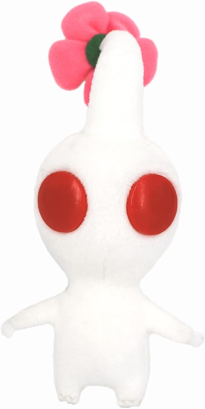 Sanei Boeki Pikmin All Star Collection PK09 Plush Toy 11 cm White