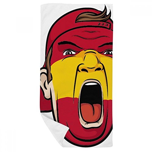 Crier cap serviette de bain Espagne doux visage contre irritation