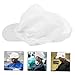 HAKIDZEL Static Working Cap with Breathable Mesh Design for Electronics Food Pharmaceutical Industry Comfortable Protective Hair Cover for Workshop Use White